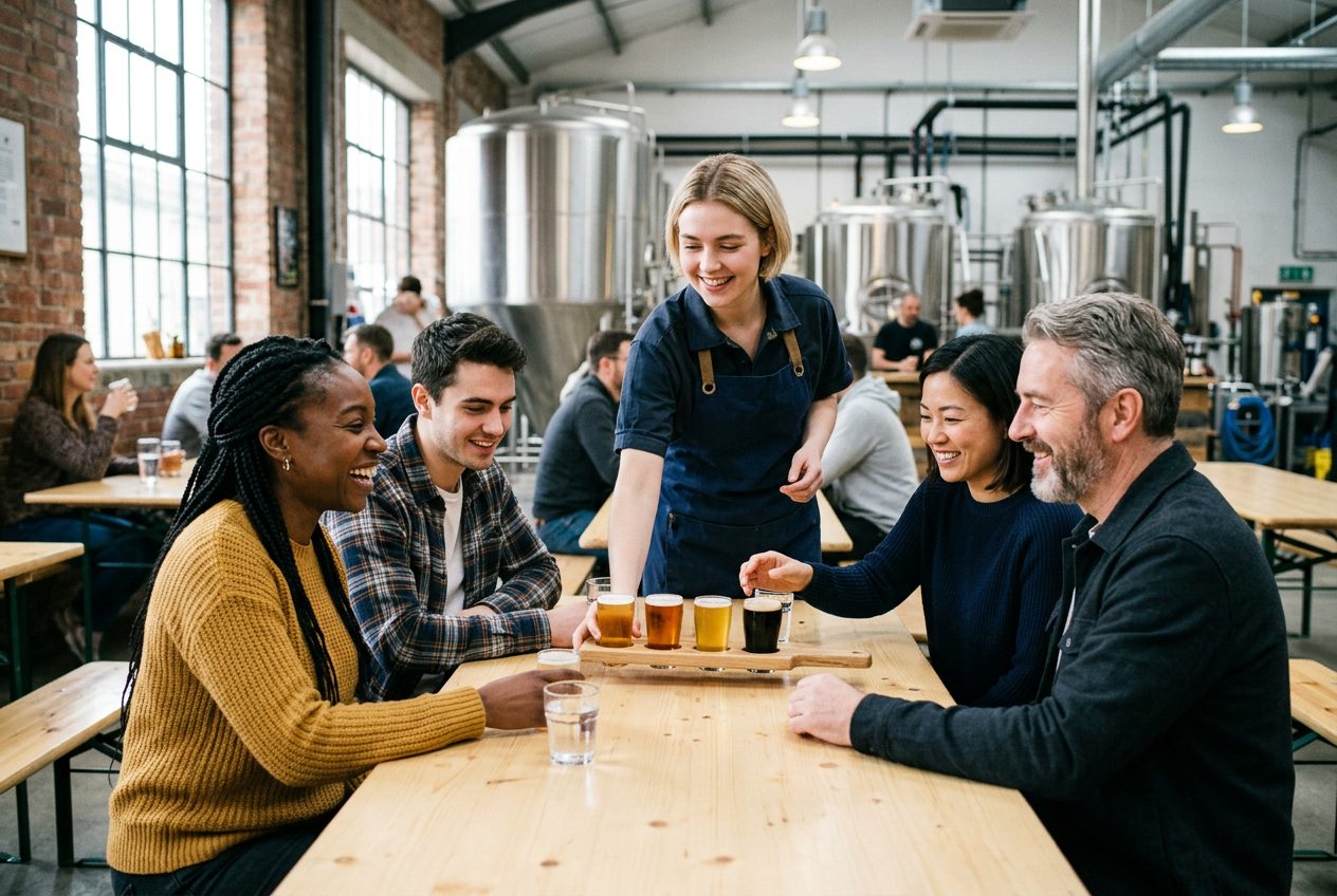 Bier · Verkostung im Taproom